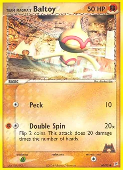 Kaart Team Magma's Baltoy