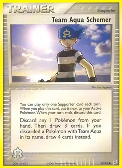 Kaart Team Aqua Schemer