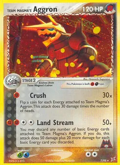 Kaart Team Magma's Aggron