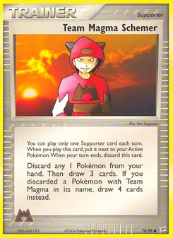Kaart Team Magma Schemer