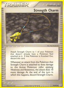 Kaart Strength Charm