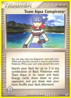 Kaart Team Aqua Conspirator