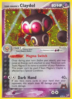 Kaart Team Magma's Claydol