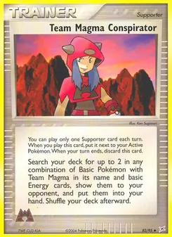 Kaart Team Magma Conspirator