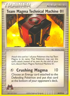 Kaart Team Magma Technical Machine 01
