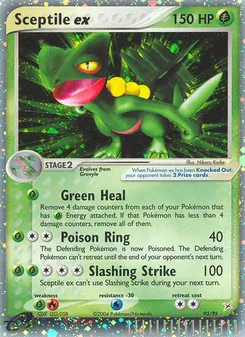 Kaart Sceptile ex