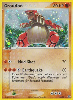 Kaart Groudon