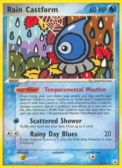 Kaart Rain Castform