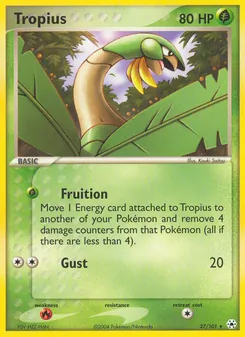 Kaart Tropius