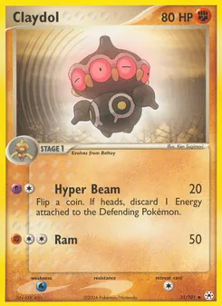 Kaart Claydol