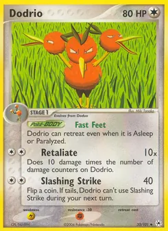 Kaart Dodrio