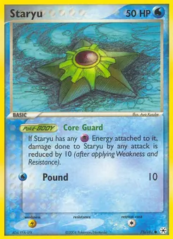 Kaart Staryu
