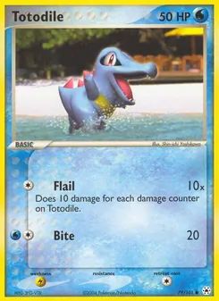Kaart Totodile
