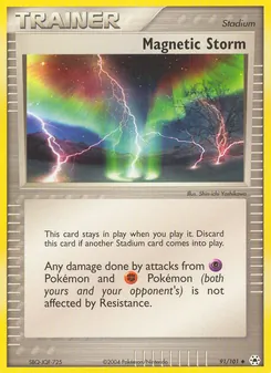 Kaart Magnetic Storm