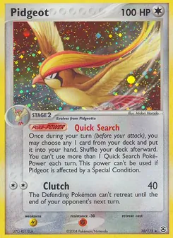 Kaart Pidgeot