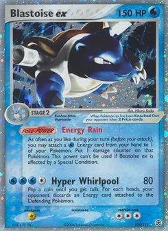 Kaart Blastoise ex