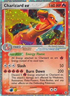 Kaart Charizard ex