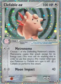 Kaart Clefable ex