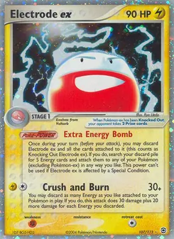 Kaart Electrode ex