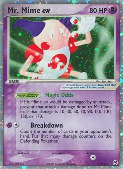 Kaart Mr. Mime ex