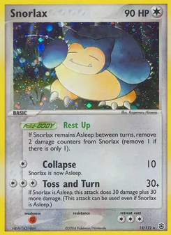 Kaart Snorlax