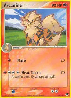 Kaart Arcanine