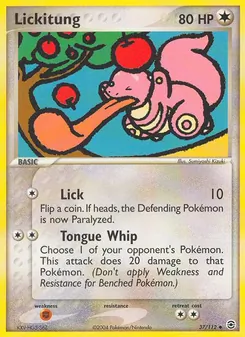 Kaart Lickitung