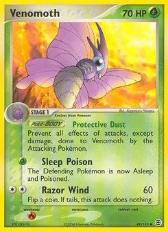 Kaart Venomoth