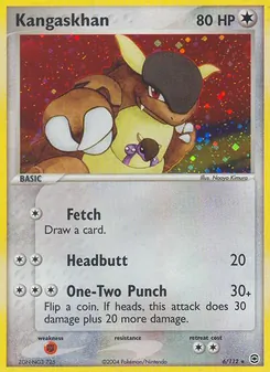Kaart Kangaskhan