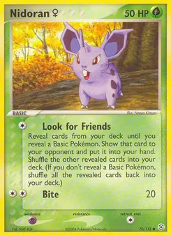 Kaart Nidoran♀
