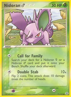 Kaart Nidoran♂