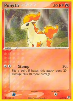 Kaart Ponyta