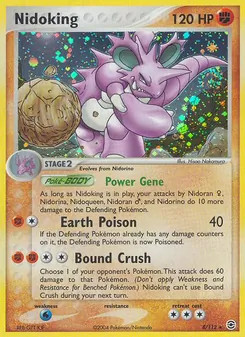 Kaart Nidoking