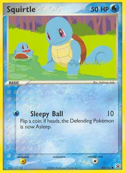 Kaart Squirtle