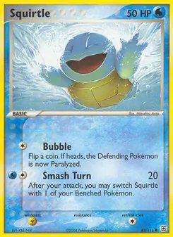 Kaart Squirtle
