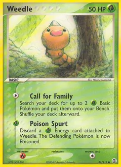 Kaart Weedle