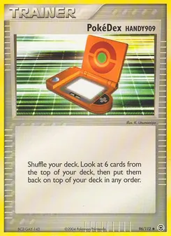 Kaart PokéDex (HANDY909)