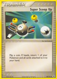 Kaart Super Scoop Up