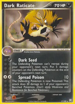 Kaart Dark Raticate