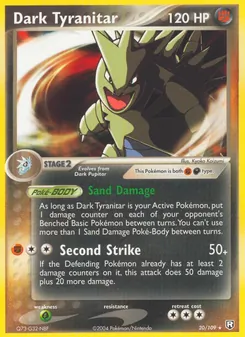 Kaart Dark Tyranitar