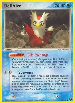 Kaart Delibird
