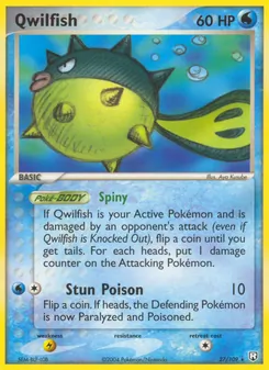 Kaart Qwilfish