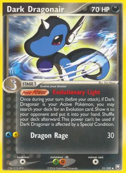 Kaart Dark Dragonair