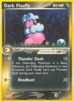 Kaart Dark Flaaffy