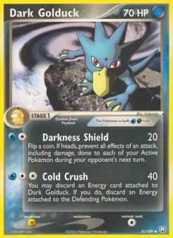 Kaart Dark Golduck