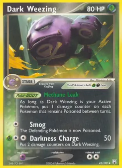 Kaart Dark Weezing