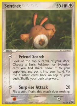 Kaart Sentret
