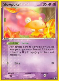 Kaart Slowpoke