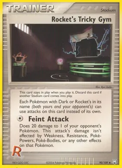 Kaart Rocket's Tricky Gym