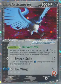 Kaart Rocket's Articuno ex